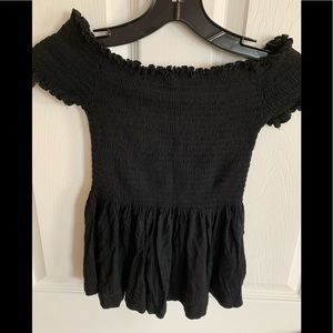 Off the Shoulder, Smocked Top